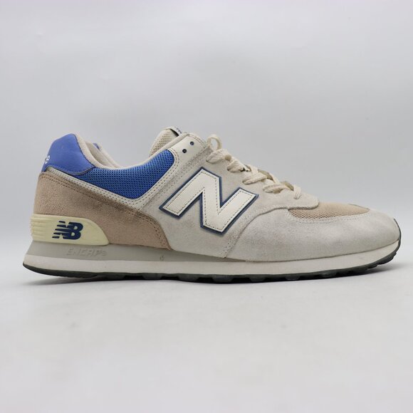 New Balance 574 Low Off White Blue  Men\'s 13 D Athletic Casual Sneakers U574UY2 main image 7